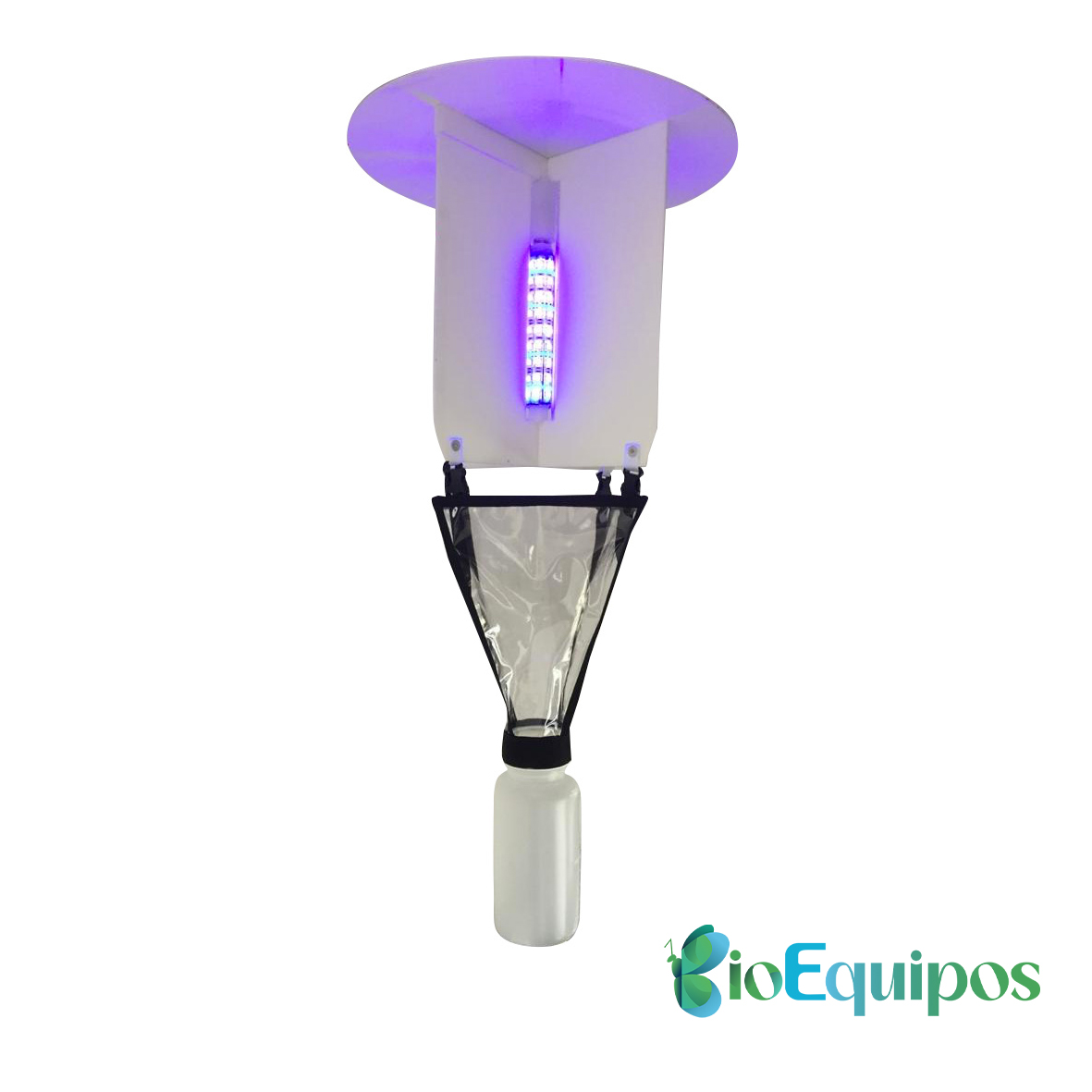 Trampa De Luz Interceptora De Voladores Bioequipos Df Luz Uv Led